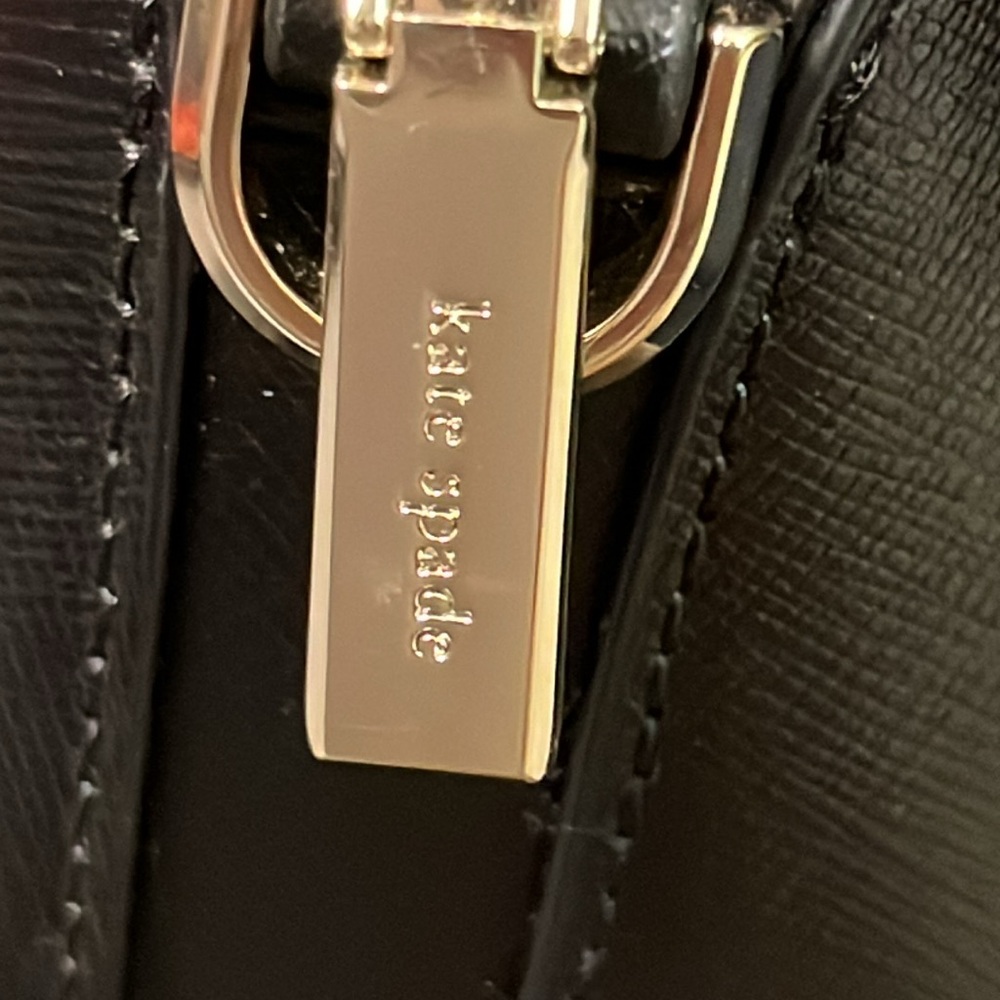 Kate Spade NEW WITH TAGS dome satchel- dust bag + crossbody strap - Price Firm - Picture 7 of 9